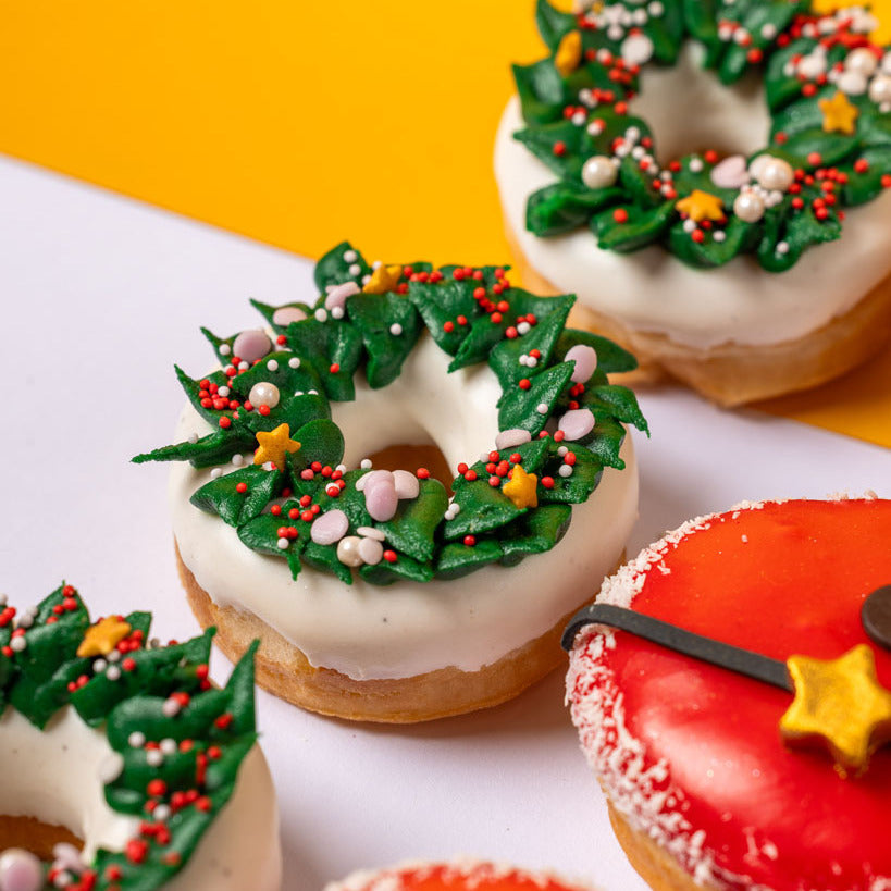 "Les favoris du Père Noël" boîte cadeau mini-donuts
