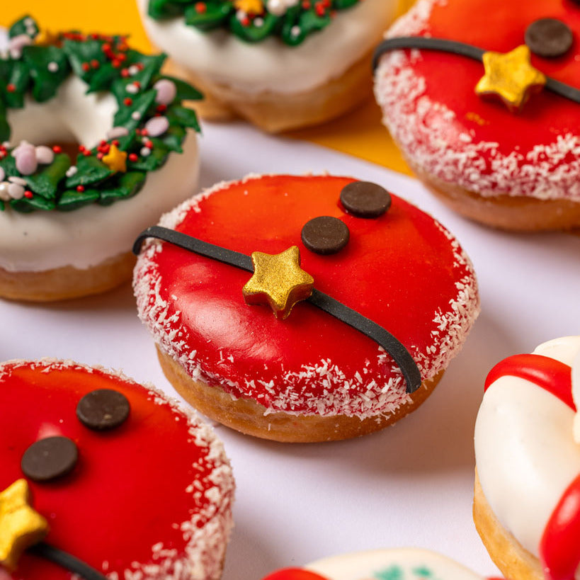 "Les favoris du Père Noël" boîte cadeau mini-donuts