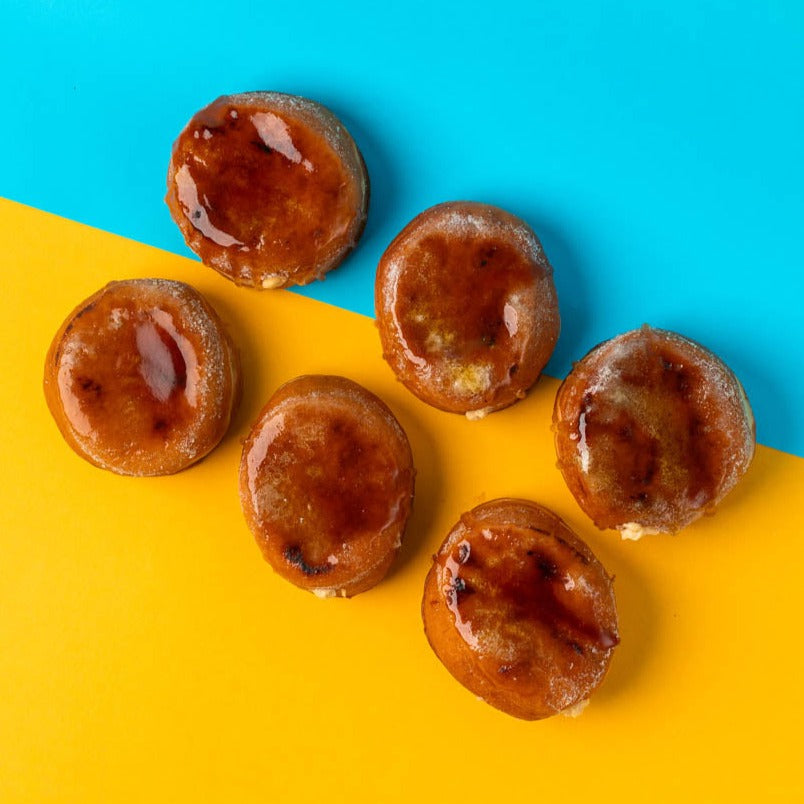 Boîte cadeau de beignets à la crème brûlée (VG)