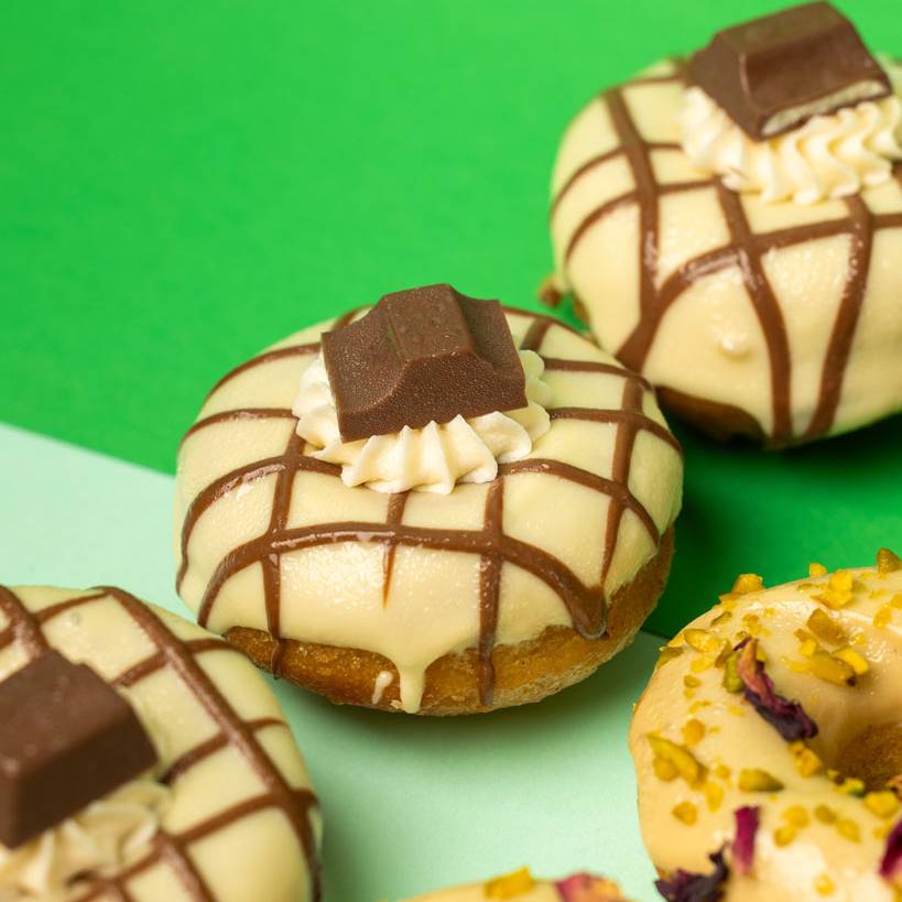 "Choccy Squad" boîte cadeau de mini gâteaux donuts sans gluten