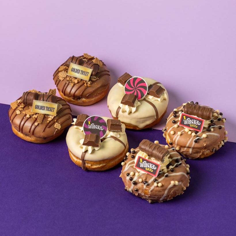 "Confezione regalo di ciambelle "Willy Wonka Special