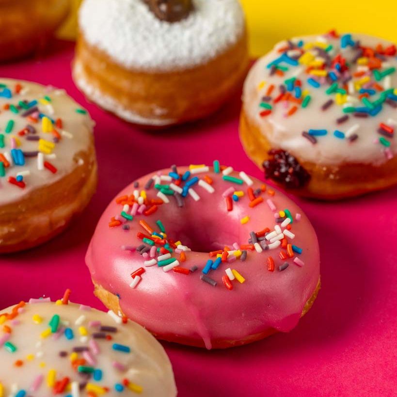 "Mini Party" boîte cadeau mini-donuts