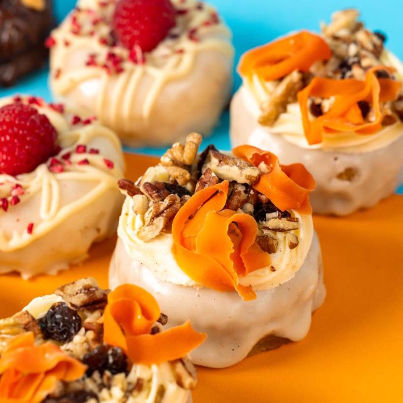 "Baked All-Stars" boîte cadeau de mini-gâteaux donuts sans gluten (12 pièces)