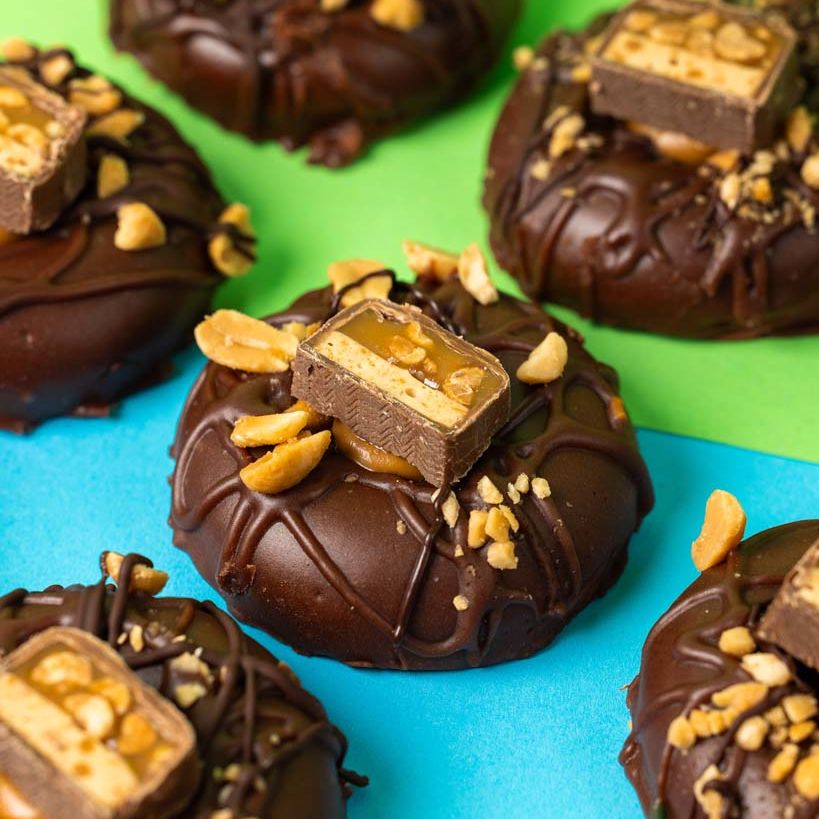 "Baked Snicky Minaj" boîte-cadeau de mini-gâteaux sans gluten (12 pièces)