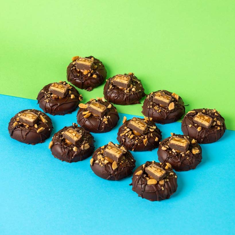 "Baked Snicky Minaj" boîte-cadeau de mini-gâteaux sans gluten (12 pièces)