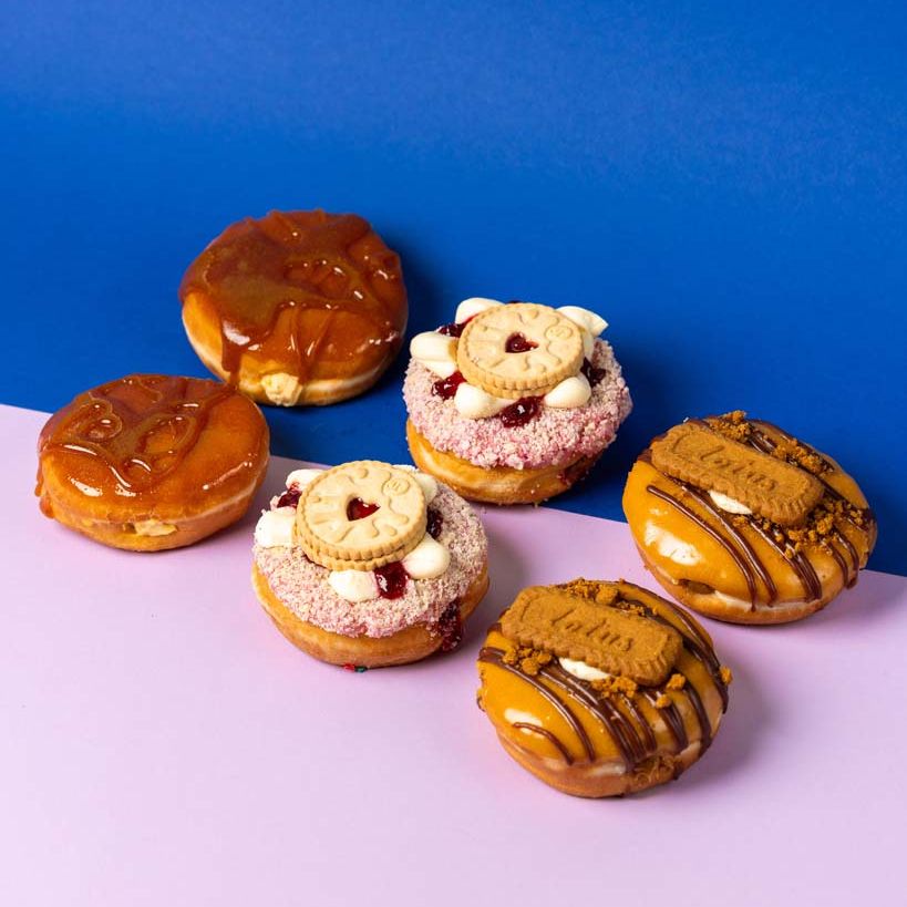 Boîte à beignets vegan pour fête (24 pièces)