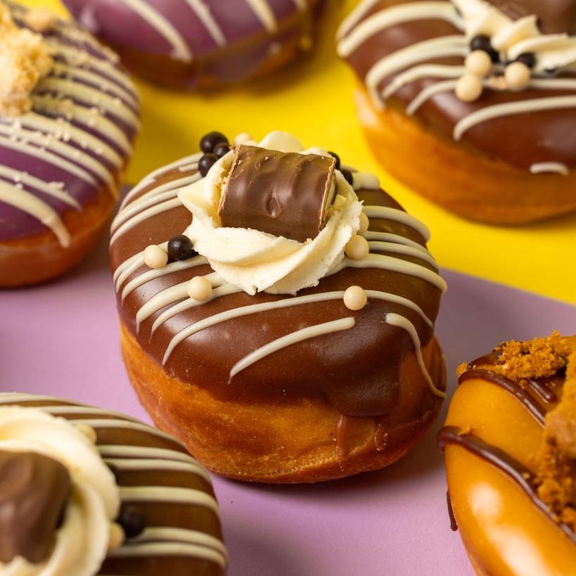 "Confezione regalo di mini ciambelle "Riempite d'amore