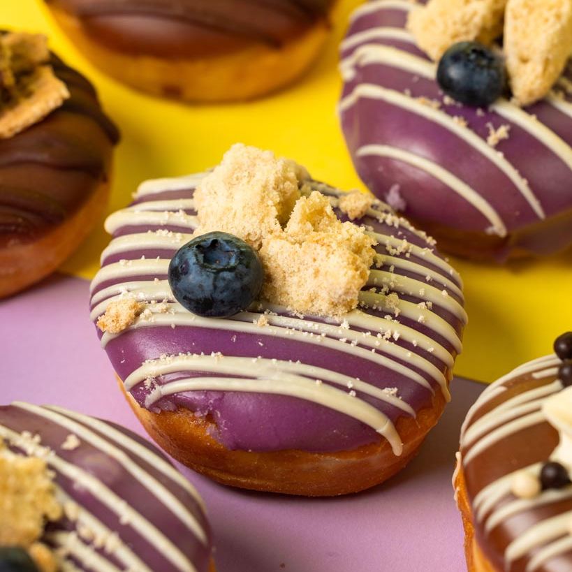 "Confezione regalo di mini ciambelle "Riempite d'amore