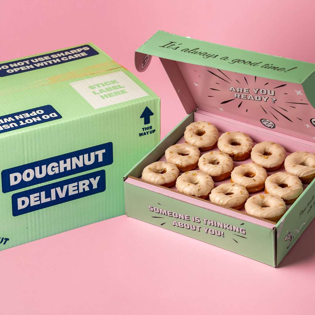 Boîte cadeau mini donut d'Halloween (VG)