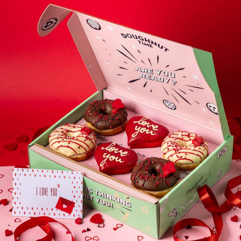 "Valentine's Special" boîte cadeau de donuts
