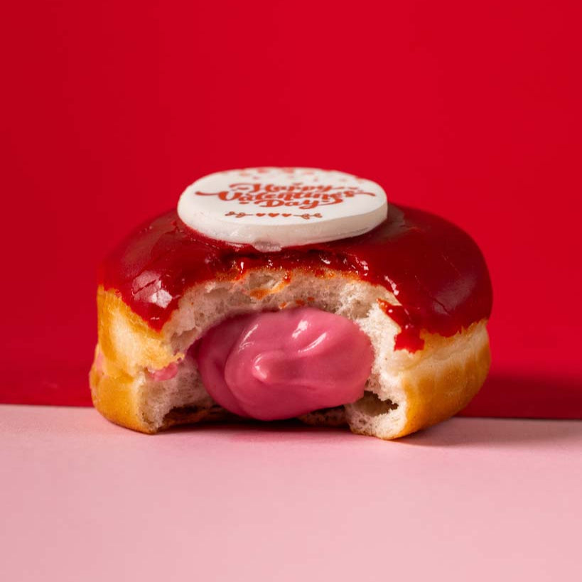 Caja de regalo mini donuts "Especial San Valentín" (VG)