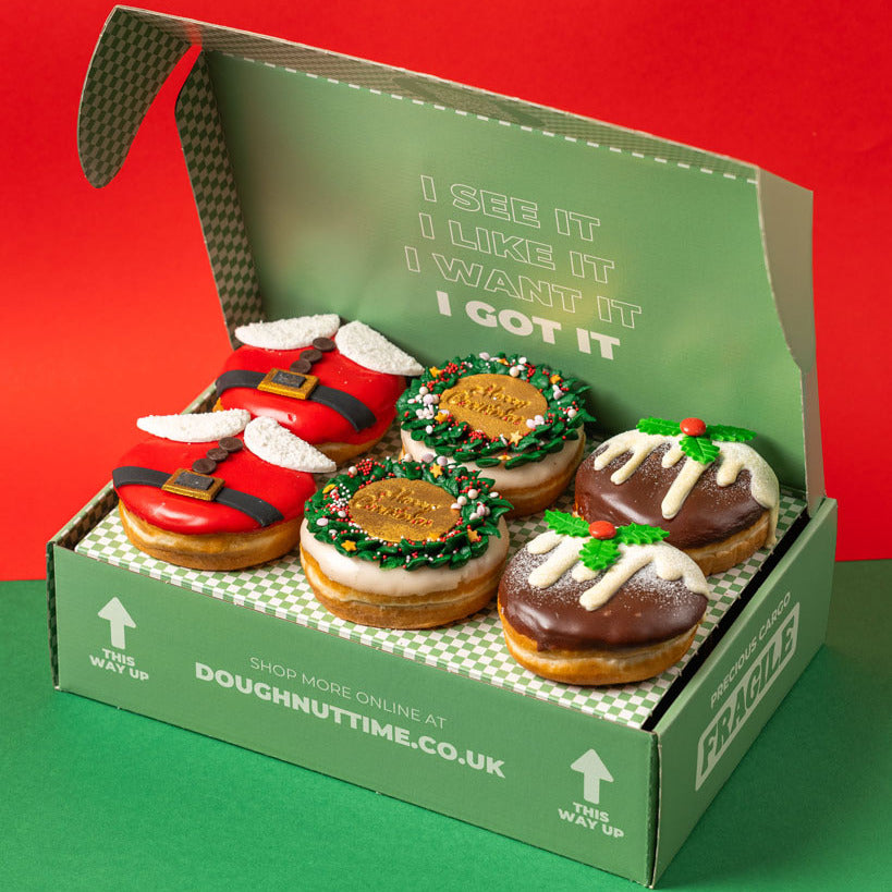 Confezione regalo di ciambelle "Santa's Favourites"
