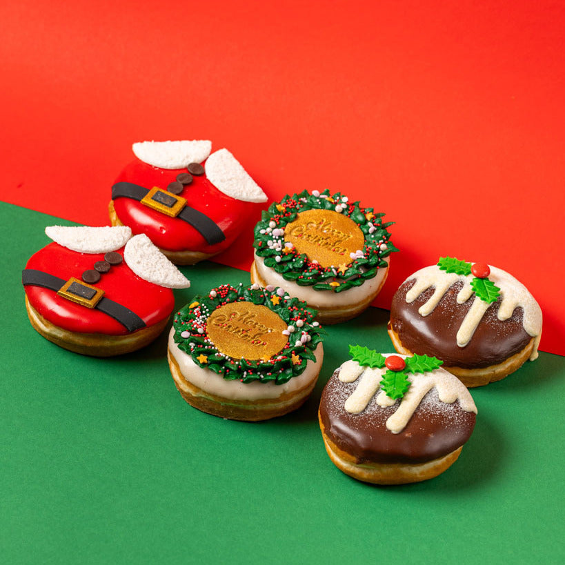 Confezione regalo di ciambelle "Santa's Favourites"