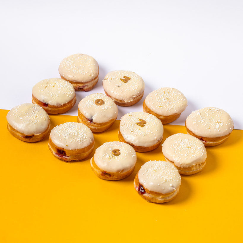 Boîte festive Mini-Donuts Nouvel An (VG)