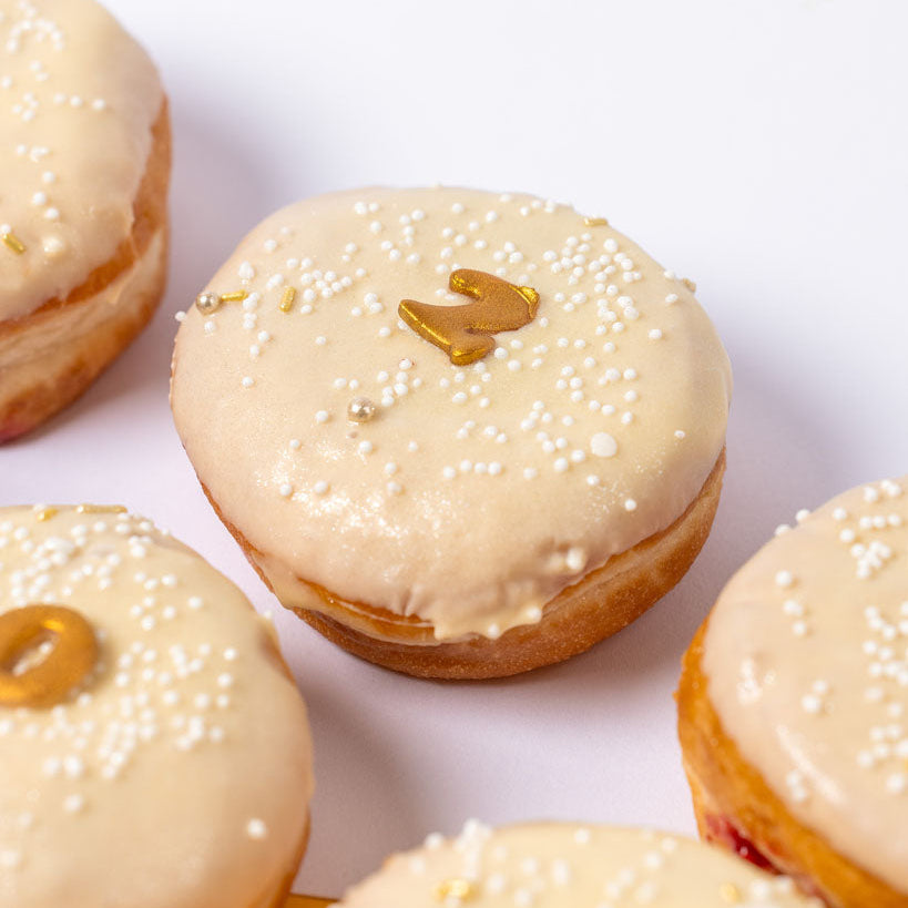 Boîte festive Mini-Donuts Nouvel An (VG)