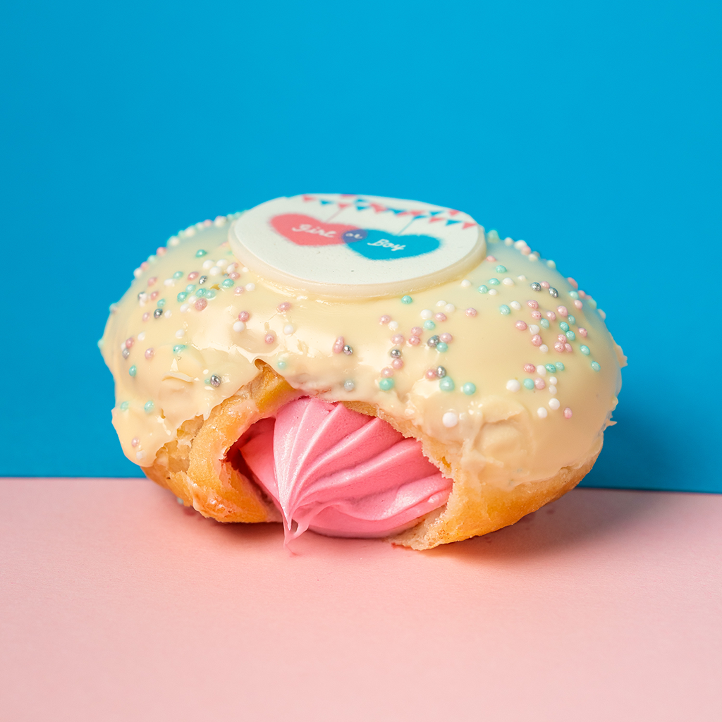 Caja de regalo para mini donuts (vegano)