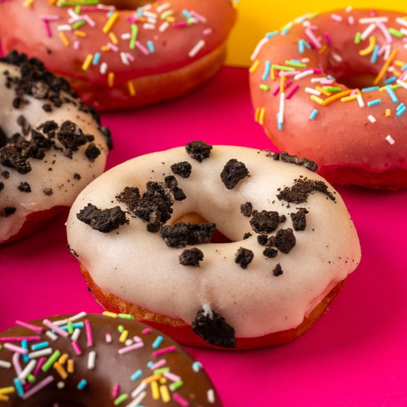 Mini-Donut Geschenkbox (Vegan)