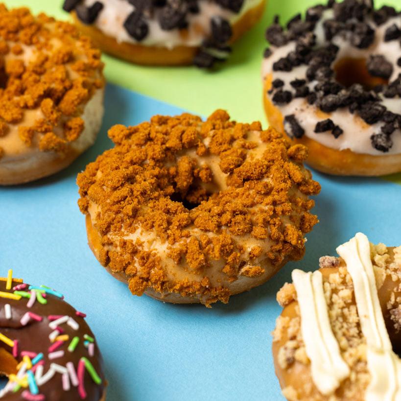 "Coffee Break" Mini-Donut Geschenkbox (vegan)