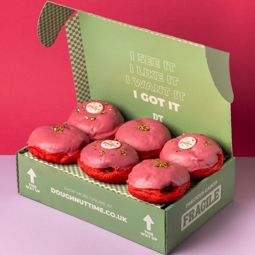 “Velvet Valentine” doughnut gift box (VG)