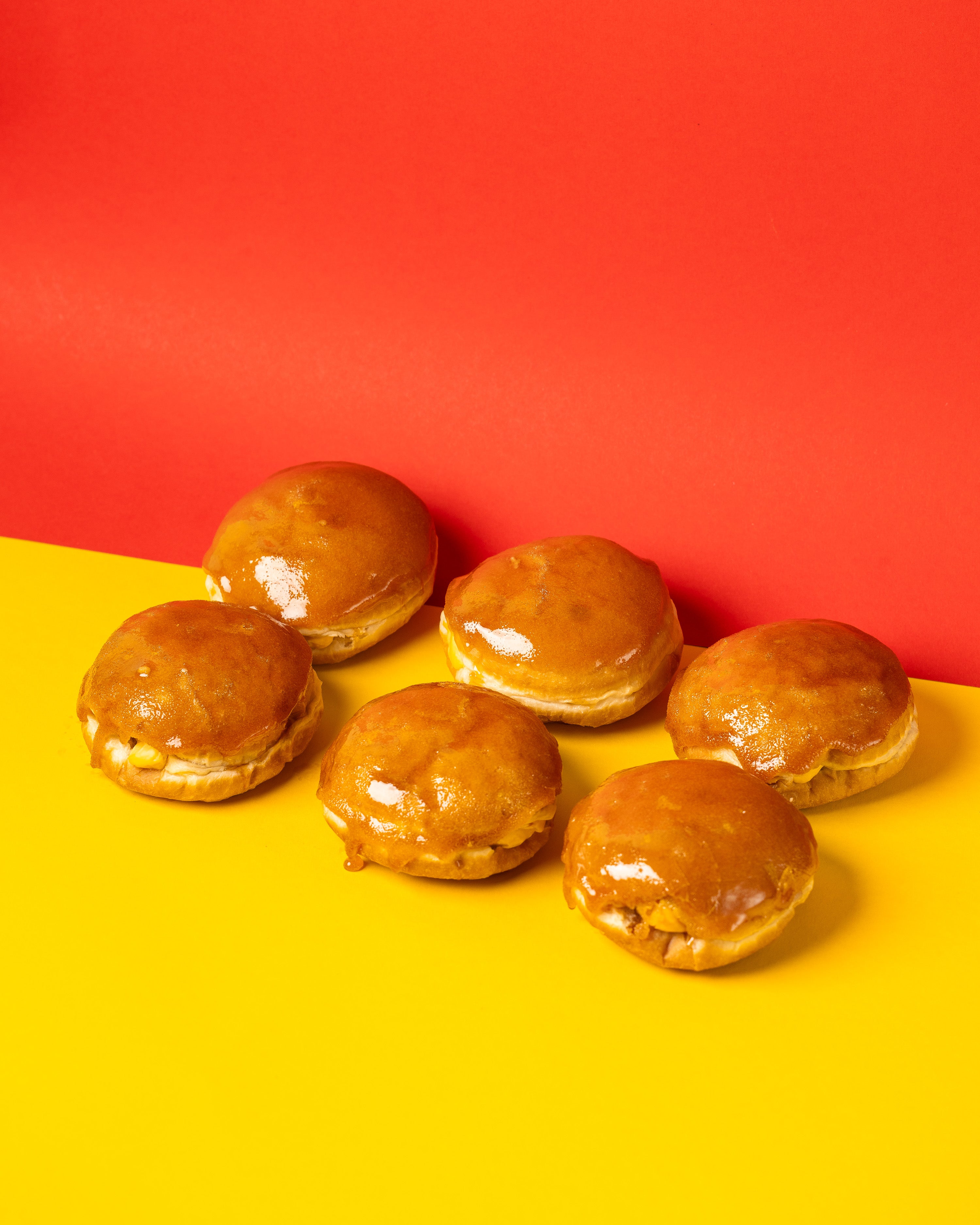 Confezione regalo di ciambella alla crema brûlée (VG)