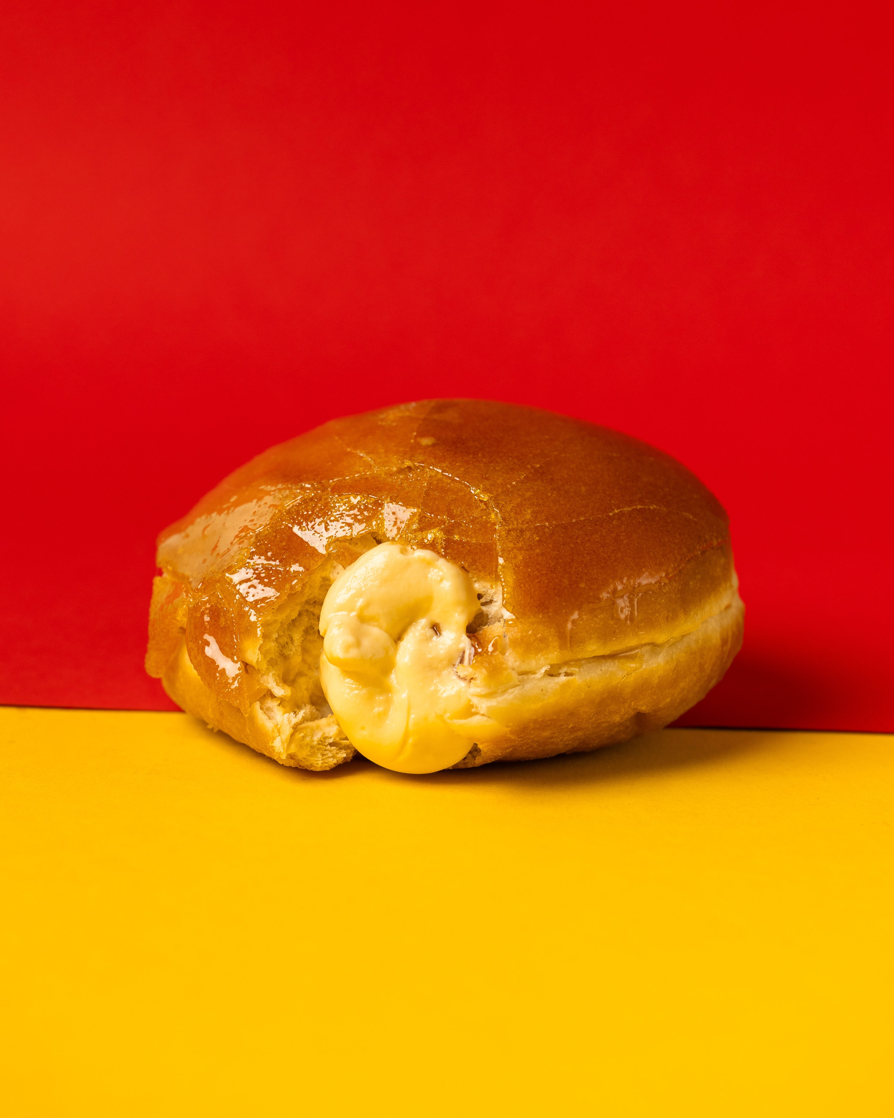 Confezione regalo di ciambella alla crema brûlée (VG)