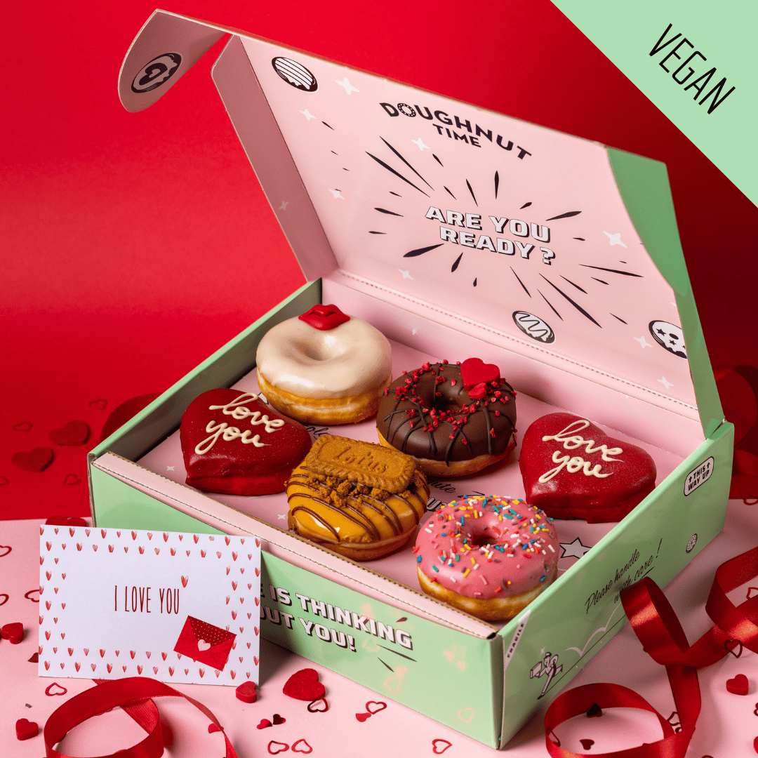 Coffret cadeau "Vegan Valentine's" Donut (VG)