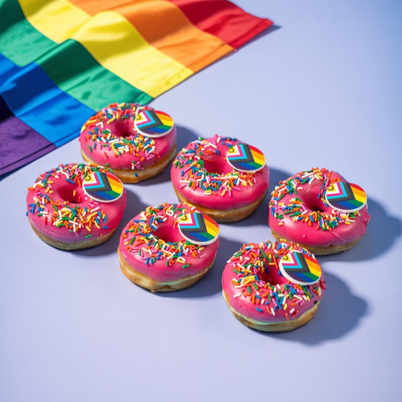 "Caja de regalo para donuts "Especial Orgullo
