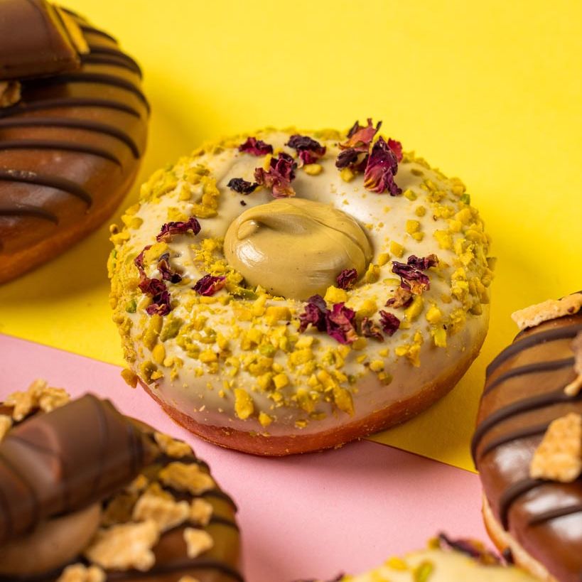 "Chocolate-Pistachio" Coffret cadeau Donut