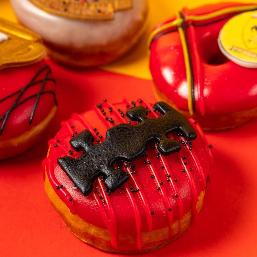 "Formula 1 Special" boîte cadeau de donuts (végétalien)