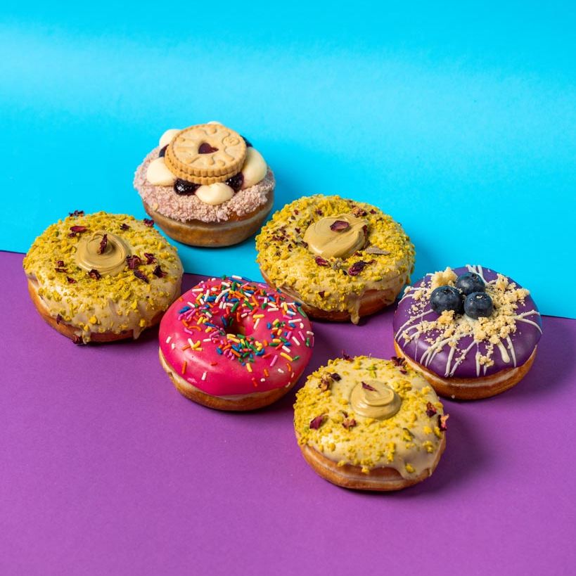 "Pistachio Paradise" donut gift box