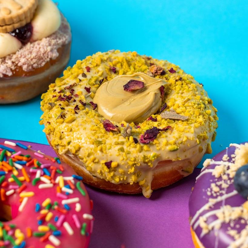 "Pistachio Paradise" donut gift box