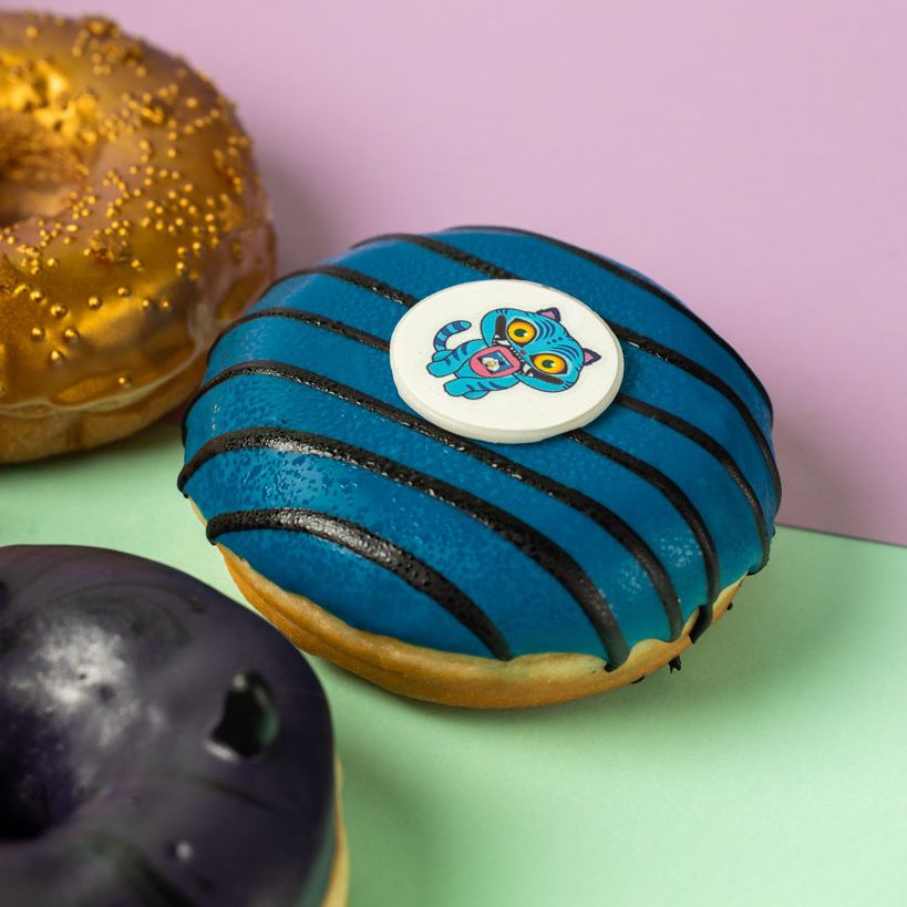 Caja regalo donut K-Pop (vegano)