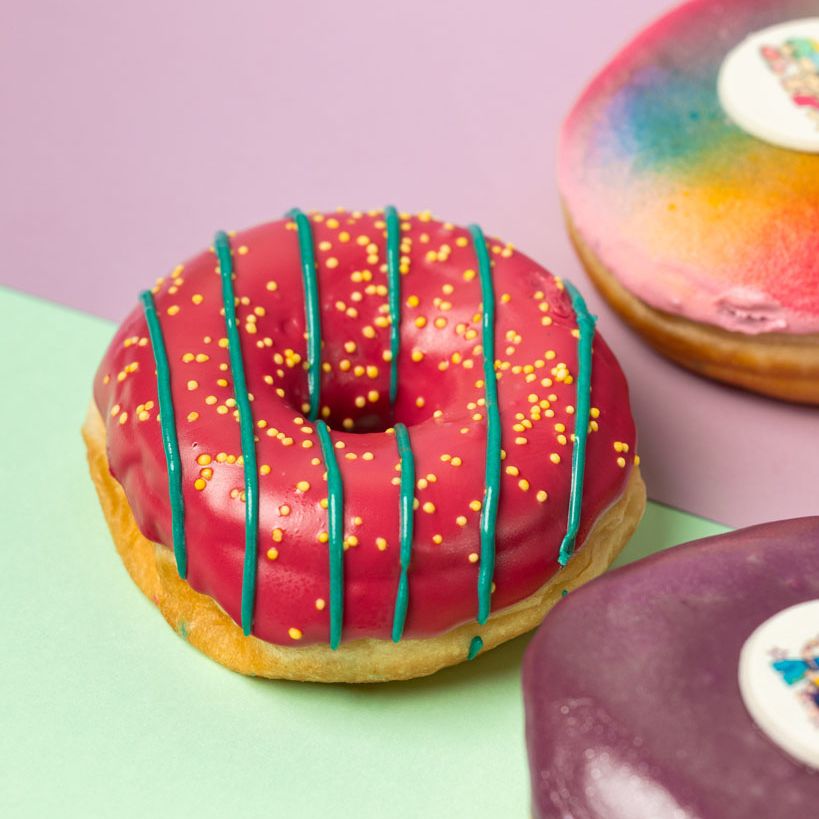 Caja regalo donut K-Pop (vegano)