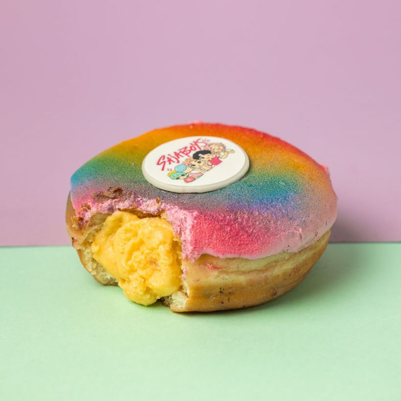 Caja regalo donut K-Pop (vegano)