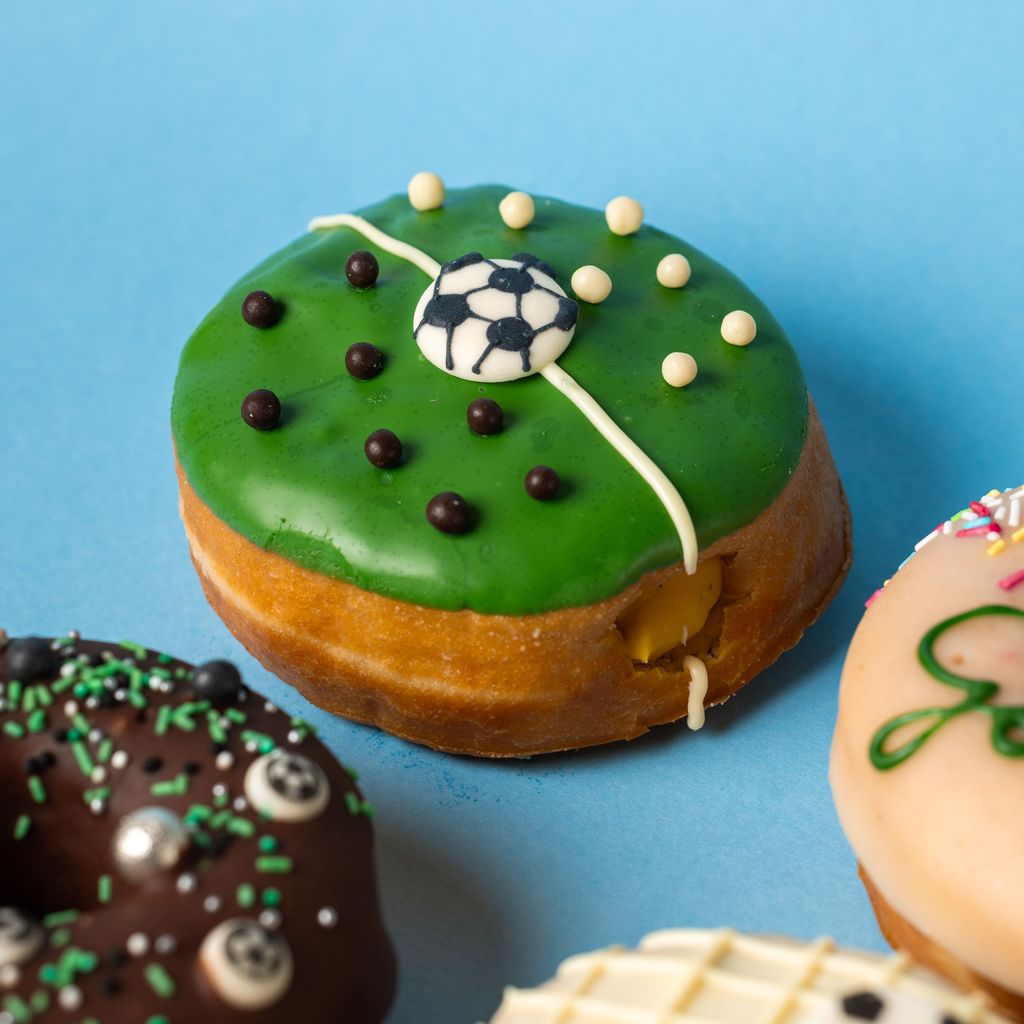 "Football star" Donut gift box (vegan)